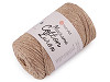 Fir de tricotat / croșetat Macrame Cotton lurex, 250 g