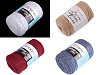 Pletací příze Macrame Cotton lurex 250 g