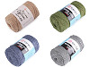 Fir de tricotat / croșetat Macrame Cotton lurex, 250 g
