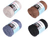 Fir de tricotat / croșetat Macrame Cotton lurex, 250 g