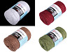 Filato per maglieria Macrame, in cotone, lurex, 250 g