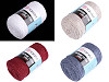 Pletací příze Macrame Cotton lurex 250 g