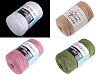 Pletací příze Macrame Cotton lurex 250 g