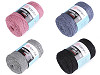 Pletací příze Macrame Cotton lurex 250 g
