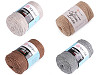 Pletací příze Macrame Cotton lurex 250 g