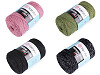 Pletací příze Macrame Cotton lurex 250 g
