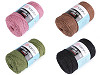 Pletací příze Macrame Cotton lurex 250 g