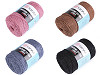 Pletací příze Macrame Cotton lurex 250 g