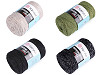 Pletací příze Macrame Cotton lurex 250 g