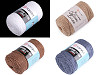 Pletací příze Macrame Cotton lurex 250 g