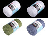 Pletací příze Macrame Cotton lurex 250 g