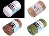 Pletací příze Macrame Cotton lurex 250 g
