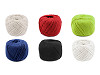 Fil de coton pour macramé, Ø 2-2,5 mm, peigné