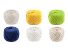 Hilo de algodón para macramé Ø2-2,5 mm, peinado