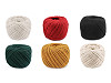 Cotton yarn macrame Ø2-2.5 mm, combing