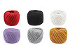 Hilo de algodón para macramé Ø2-2,5 mm, peinado