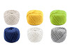 Fil de coton pour macramé, Ø 2-2,5 mm, peigné