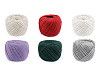 Cotton yarn macrame Ø2-2.5 mm, combing