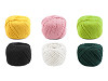 Fil de coton pour macramé, Ø 2-2,5 mm, peigné