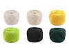 Cotton yarn macrame Ø2-2.5 mm, combing
