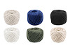 Fil de coton pour macramé, Ø 2-2,5 mm, peigné
