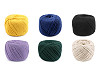 Hilo de algodón para macramé Ø2-2,5 mm, peinado