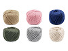 Hilo de algodón para macramé Ø2-2,5 mm, peinado