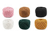 Cotton yarn macrame Ø2-2.5 mm, combing
