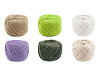 Fil de coton pour macramé, Ø 2-2,5 mm, peigné
