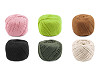 Fire din bumbac macrame Ø2-2,5 mm
