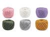 Filato di cotone macramè, dimensioni: Ø 2 - 2,5 mm, pettinabile