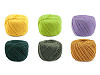Filato di cotone macramè, dimensioni: Ø 2 - 2,5 mm, pettinabile