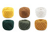 Cotton yarn macrame Ø2-2.5 mm, combing