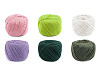 Cotton yarn macrame Ø2-2.5 mm, combing