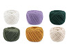 Cotton yarn macrame Ø2-2.5 mm, combing