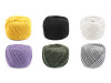 Cotton yarn macrame Ø2-2.5 mm, combing