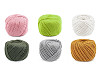 Fire din bumbac macrame Ø2-2,5 mm