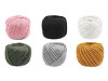 Cotton yarn macrame Ø2-2.5 mm, combing