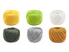 Fire din bumbac macrame Ø2-2,5 mm