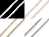 Oděvní šňůra / bavlněná příze / knot Ø5 mm splétaná