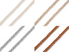  Cordoncino intrecciato in cotone / cordicella, Ø 5 mm