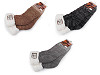 Chaussettes épaisses en laine sherpa, antidérapantes, Emi Ross