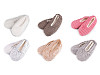 Damen Winter Anti-Rutsch Ballerina-Hausschuhe