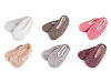 Damen Winter Anti-Rutsch Ballerina-Hausschuhe