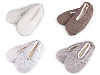 Pantoufles d’hiver pour femme avec antidérapant
