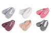 Damen Winter Anti-Rutsch Ballerina-Hausschuhe