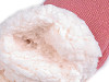 Detské ponožky zimné s protišmykovou úpravou a lurexom jednorožec