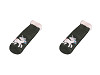 Detské ponožky zimné s protišmykovou úpravou a lurexom jednorožec