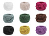 Bavlněná příze macrame / háčkovací 40 g rozčesávací