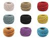 Bavlněná příze macrame / háčkovací 40 g rozčesávací